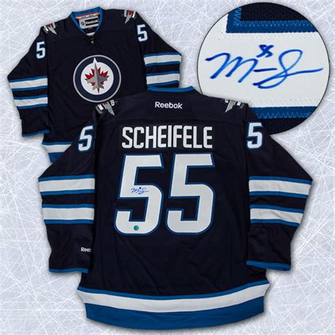 Like i loved the guy and was even gonna buy his. Mark Scheifele Winnipeg Jets Autographed Reebok Premier ...