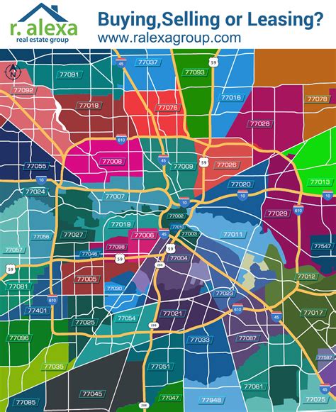 Zip Code Map Houston Metro Gambaran