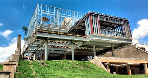 casas em steel frame projeto e execução chapecó sc ecosteel