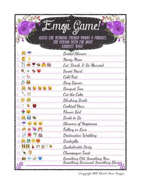 Just like most other mobile battle royale games, free fire is free to play, but if you want to get new gun skins, outfits you must invest real money. Bridal Shower Emoji Game - Fun Unique Games DIY PDF ...