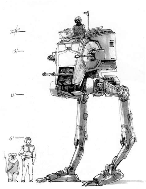 Psychedump Star Wars Concept Art Robot Concept Art Star Wars Decor
