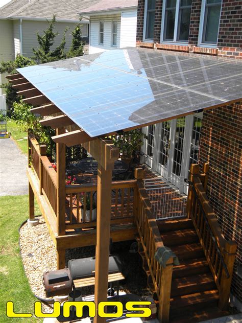 Solar Powered Patio Awning Patio Ideas