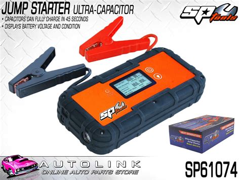 Sp Tools Ultra Capacitor Jump Starter 700a Sp61074