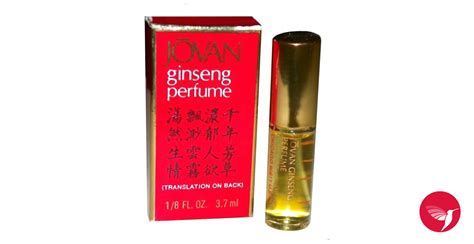 Ginseng Jovan Perfume A Fragrance For Women 1975