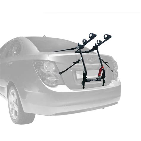 Tyger Auto Tg Rk2b202b Deluxe Black 2 Bike Trunk Mount Bicycle Carrier