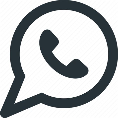App Communication Phone Social Whatsapp Icon