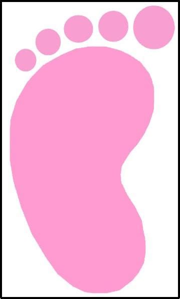 Baby Footprint Template Printable