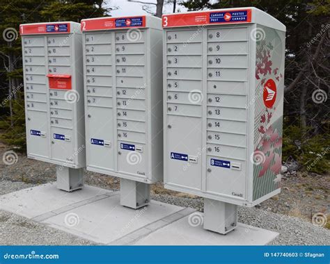 Canada Post Community Mail Box Editorial Stock Photo Image Of