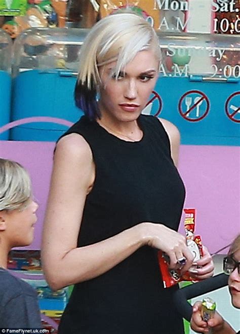 Gwen Stefani And Her Sons Indulge In Korean Candy During Day Out