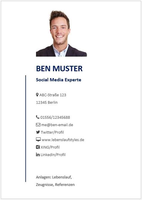 Deckblatt Bewerbung Muster 10 - BewerbungsWissen.net