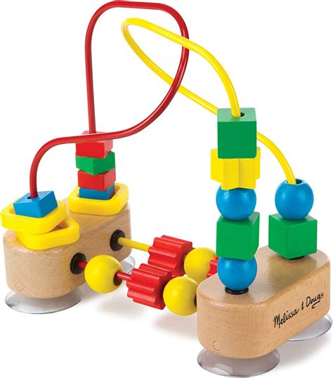 Melissa And Doug First Bead Maze Wooden Educational Toy 106 Cm X 178