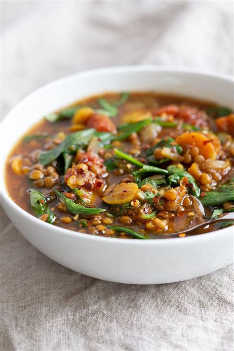 Vegan Lentil Soup Instant Pot Or Saucepan Vegan Richa Vegetable