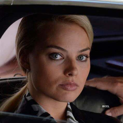 Hollywood Actress Margot Robbie In A Still From The Movie The Wolf Of