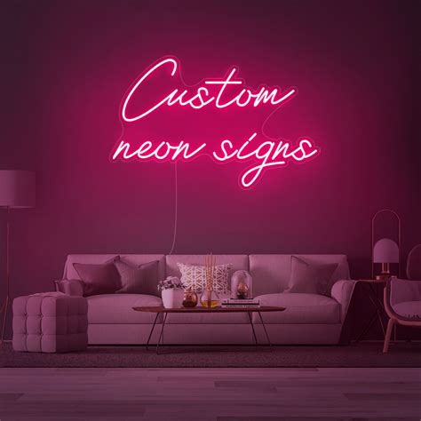 ♠ Drop Shipping Customized Light Letter Led Custom Neon Signs For Decor