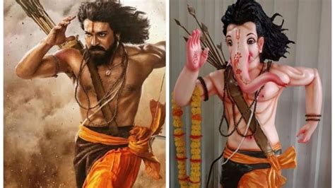 Ram Charan S RRR Look Inspires Ganpati Idols For Ganesh Chaturthi