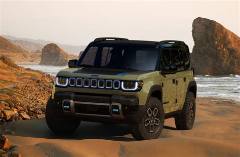 Jeep Unveils Its First Three Battery Electric Suvs