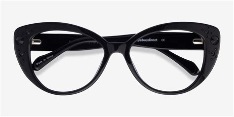 Diamond Cat Eye Black Glasses For Women Eyebuydirect