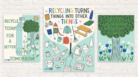 Get These Free Recycling Posters For Your Classroom