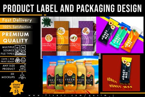 Do Product Packaging Product Labelling And Box Designing By Qasimj