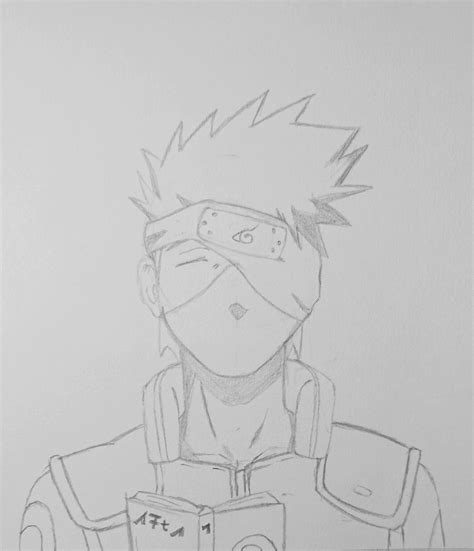 My Drawing Of Kakashi Sensei Naruto