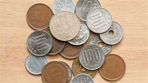 Los Seis Modelos De Moneda Del Yen Japonés Yen Japonés Monedas