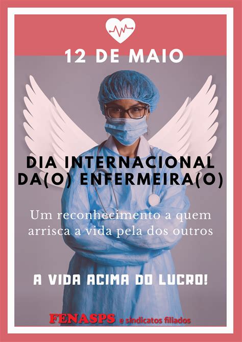 Sindprev Es 12 De Maio é Dia Internacional Da O Enfermeira O