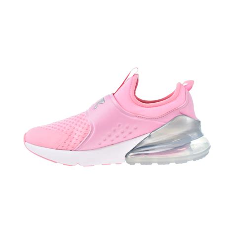 Nike Air Max 270 Extreme Gs Big Kids Shoes Pink Metalic Silver