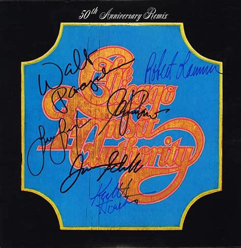 Chicago Band Signed Chicago Transit Authority 50th Anniversary Album