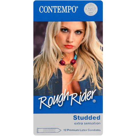 Contempo Rough Rider Premium Latex Condoms 12 Pack Clicks