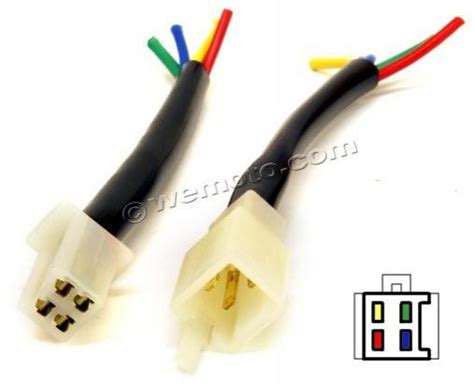 4 Wire Male Female Connector
