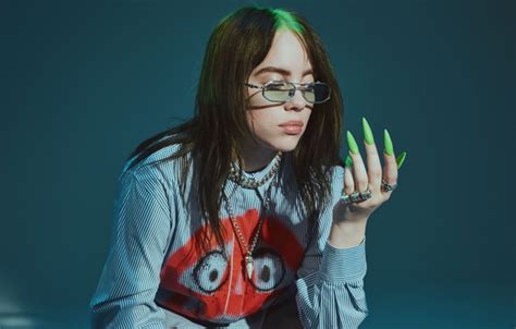 A collection of the top 29 billie eilish logo wallpapers and backgrounds available for download for free. Wallpaper glasses, singer, nails, singer, Billie Eilish ...