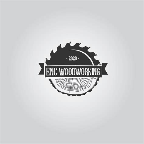 Bold Masculine Woodworking Logo Design For Enc Woodworking By Tanveer
