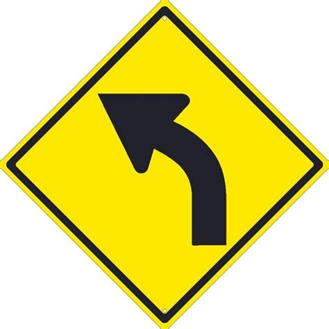 Left Arrow Traffic Sign Tm123k