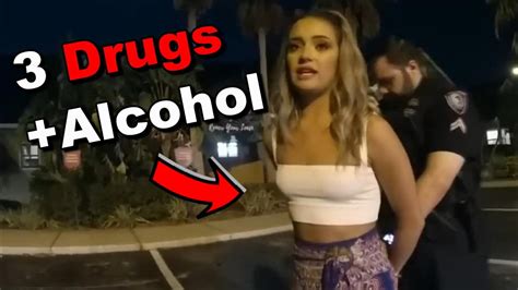 Entitled College Girl Arrested For Dui Youtube