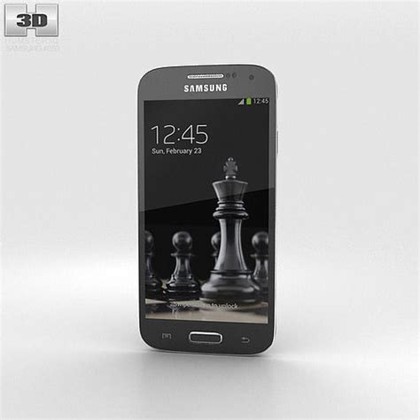 Samsung Galaxy S4 Mini Black Edition 3d Model Cgtrader