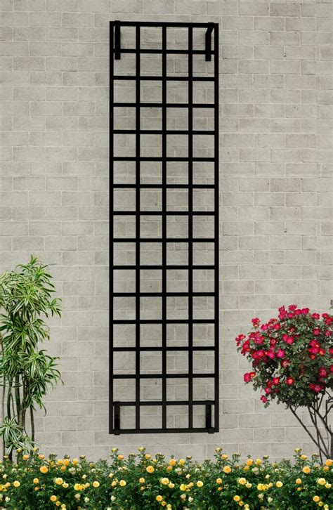 Modern Wall Mounted Trellis Made Of Steel Galvanised And Powder Coated