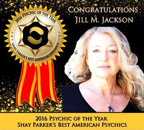 2016 Psychic Of The Year Award Winner Jill M Jackson Is Named As The