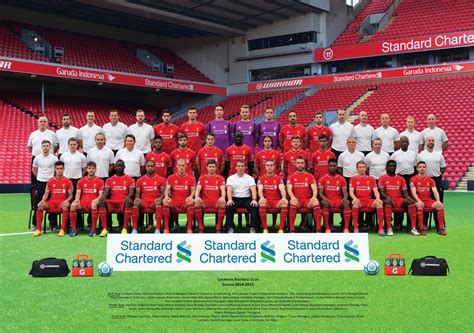 Squad Picture For The 2014 2015 Season Lfchistory Stats Galore For