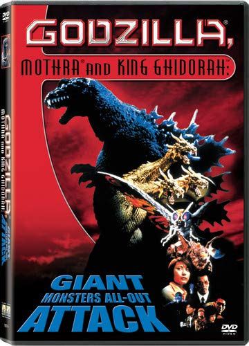 Godzilla Mothra And King Ghidorah Giant Monsters Dvd Region 1 Ntsc