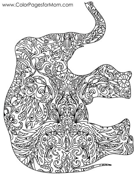 Animals 53 Advanced Coloring Page