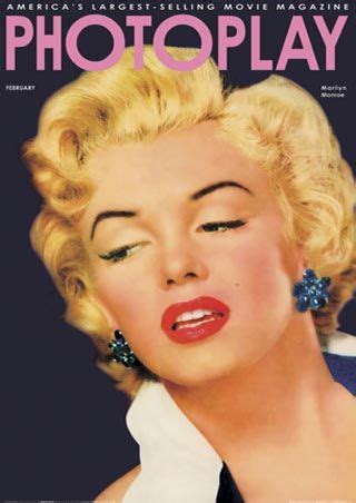 Mm Star Magazine Movie Magazine Marilyn Monroe Poster Film Fan