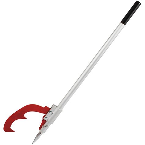 A solid, well made and well designed tool that allows you to roll logs with minimum effort. 119cm 47" Detachable Timberjack Log Lifter Jack Cant Hook ...