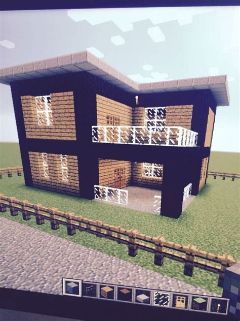 A simple survival minecraft house ideas is a simple roof above your head that commonly don't have too much detail. Easy Minecraft Houses Nice Step By Step - Zion Star