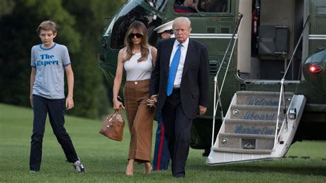 Melania Trump Son Barron Move Into White House