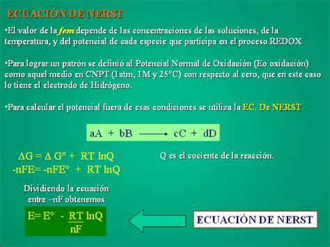 Oxidación Reducción Y Electroquímica