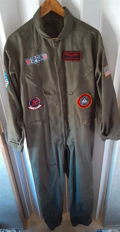 Top Gun Flight Suit Costume Goose By Leg Avenue Size Gem