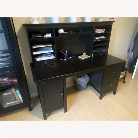 Ikea Hemnes Desk With Add On Unit Aptdeco