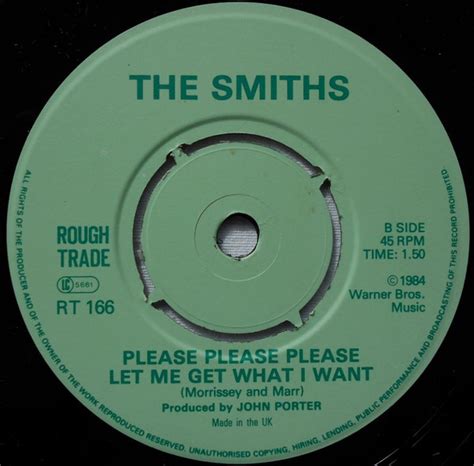 certain songs 2287 the smiths please please please let me get what i want
