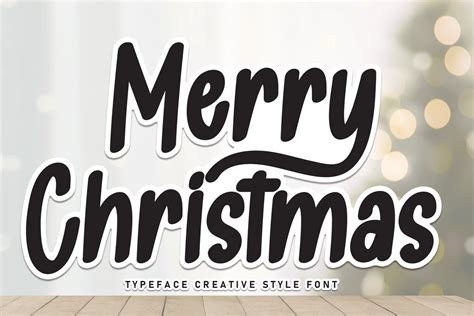 Merry Christmas Regular Premium Font