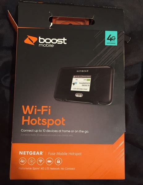 Free Wifi Hotspot Device Boost Mobile New Used Only A Week While